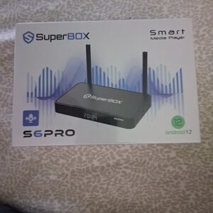 S6 Pro Smart Media Playeǰr - Black